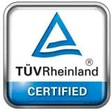 TUV Certificated quality logo