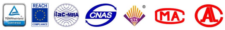 Sobling comply with Quality certificates as TUV CNAS CTC