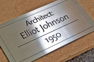 1 chemical etched logo