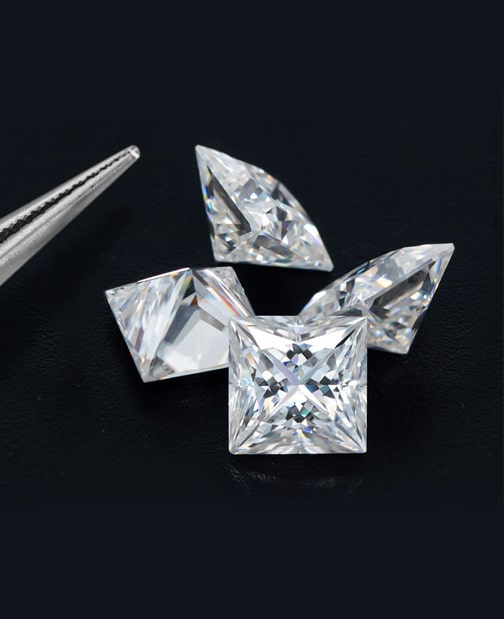 Sustainable Artificial Lab grown Moissanite