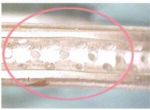 irrégulières Grandes et petites arêtes, comme le montre la figure 7-5.