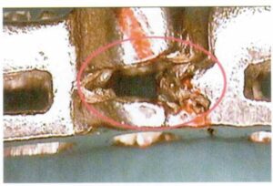 La position de soudage est faible, comme le montre la figure 7-16.