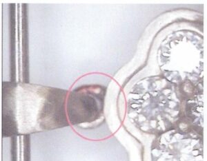 Figure 7-39 L'anneau de suspension n'est pas rond