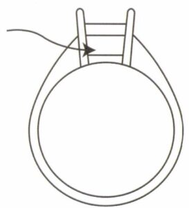 リング・インレイ側の層間開口部が適切に広がっている