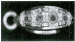 マスターモールドがインレイのサンディングをミス