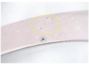 Reactive pores formed in the ring shown in Figure 6-25