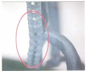 Figure 6-21 Wax mold deformation