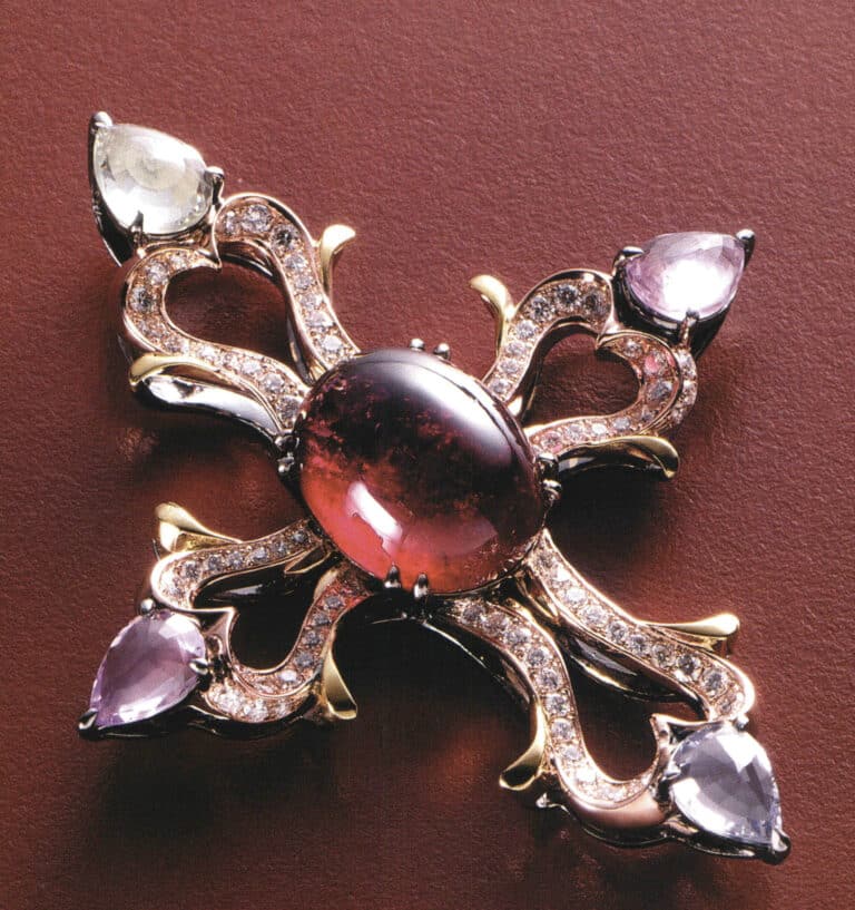 1円～【ジュエリー極】豪華シャンパンカラー輝く！良質ライトブラウンダイヤモンド1.00ct 高級K18YG＆Pt900リング k1063vu【送料無料】 トップ15人気の光る宝石：輝く宝石を購入するためのあなたのガイド