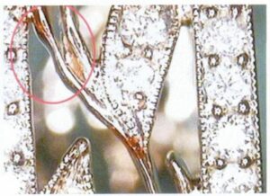 Рисунок 9-13 Негладкий край