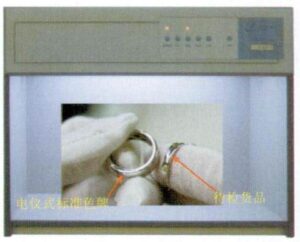 Рисунок 9-38 Сравнение цветов в лайтбоксе со стандартной цветовой температурой