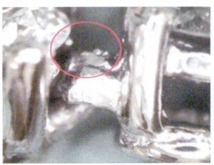 Рисунок 9-55 Неполная сварка