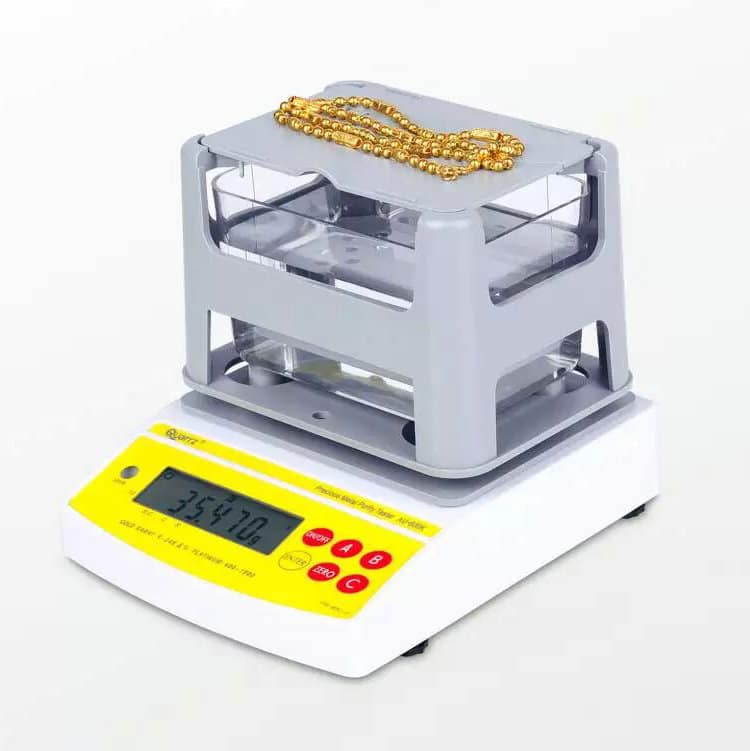 δοκιμή περιεκτικότητας σε χρυσό