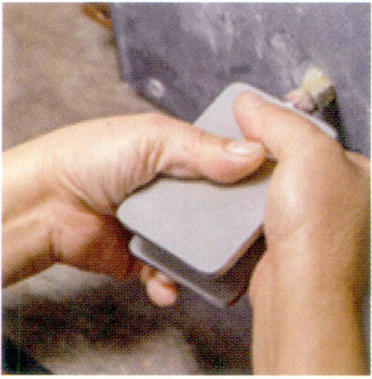 Manual wax injection operation