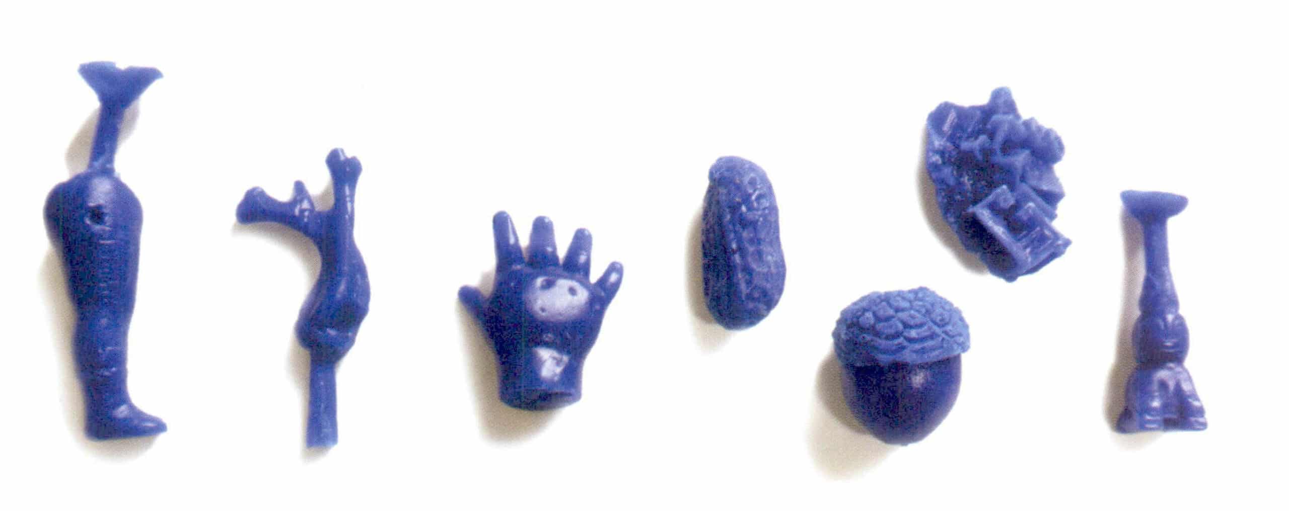 Multi-item paper box version silicone mold wax injection production process