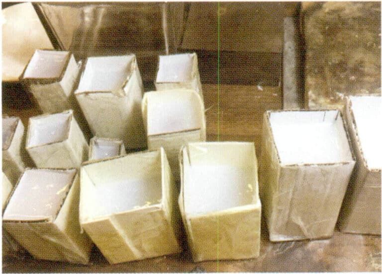 6. Wait for the silicone to solidify