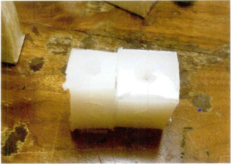 8. After removing the item, the silicone mold is complete