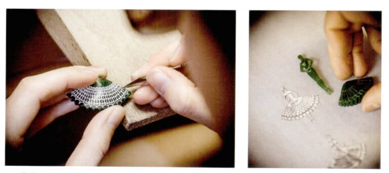 Case: Van Cleef & Arpels, Wax Carving Craft Production Process