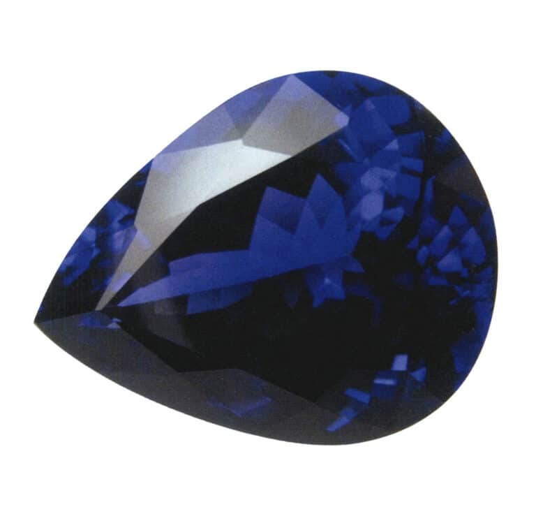 スリランカ産サファイアと見分けがつかないタンザナイト。