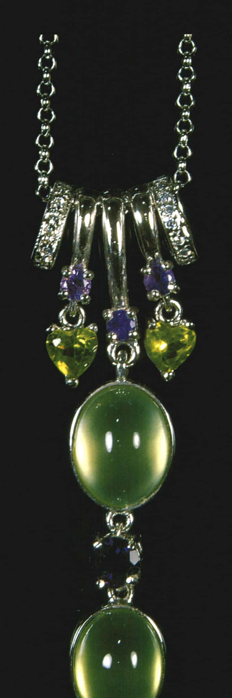 プレナイト・ペンダント