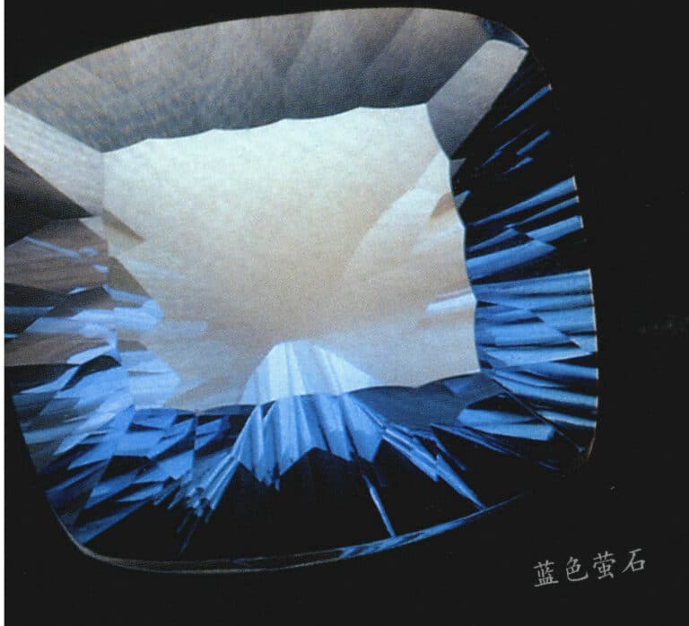 Μπλε κίτρινη πέτρα