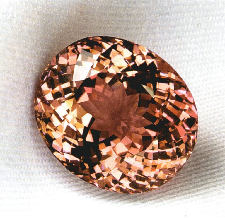 Ροζ Τουρμαλίνης Μοζαμβίκης, με εξαιρετική λάμψη