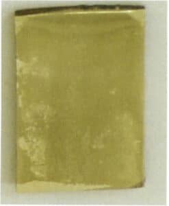 그림 4-17 스털링 실버 연마 후 표면 붉은 반점