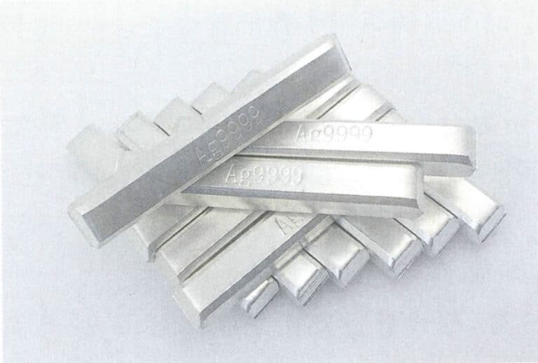 그림 4-7 순은 잉곳