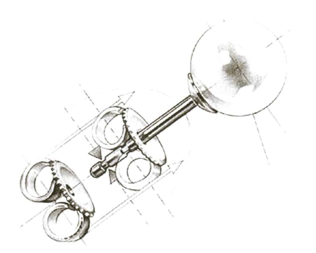 الشكل 7-21 مخطط تخطيطي لضغط أذن الفراشة