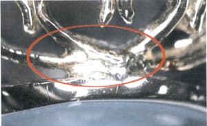 الشكل 7-32 سوف تصبح منطقة اللحام منطقة تآكل ذات أولوية