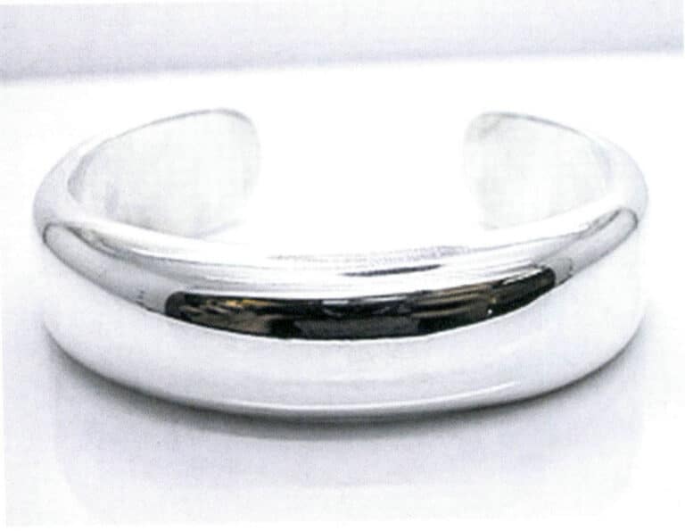 الشكل 7-10 سوار فضي مجوف مغلق الشكل 7-10