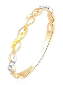 Stempel warna pada cincin