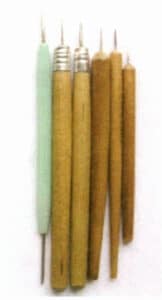 Figur 1-5 Hjemmelaget voksutskjæringskniv