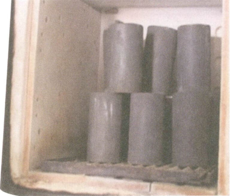 Figur 3-30 Metode for plassering av formene i utbrenningsovnen