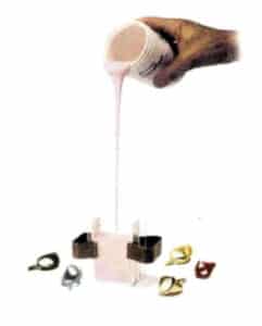 Figur 3-4 Romtemperatur vulkanisert flytende silikongummi