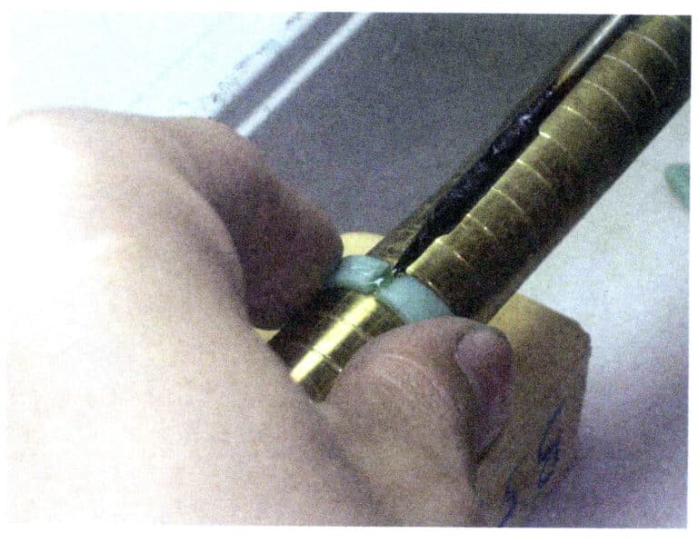 Figur 3-18 Justering av voksmodellstørrelse