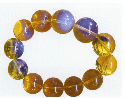 Figure 5-3-27 Dominican blue amerunder U.V. light (III)