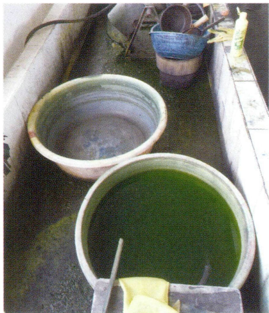 Figure 1-5-50 Workshop for dyeing seawater cultured pearls