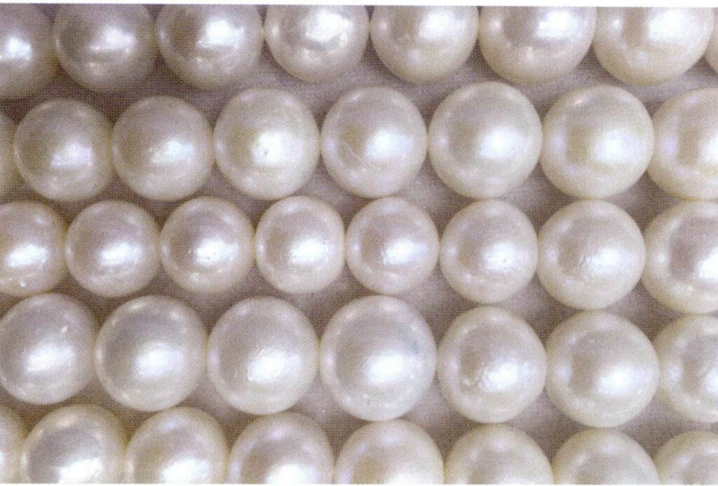 Figure 1-7-13 Medium luster (nucleated freshwater cultured pearls) (II)