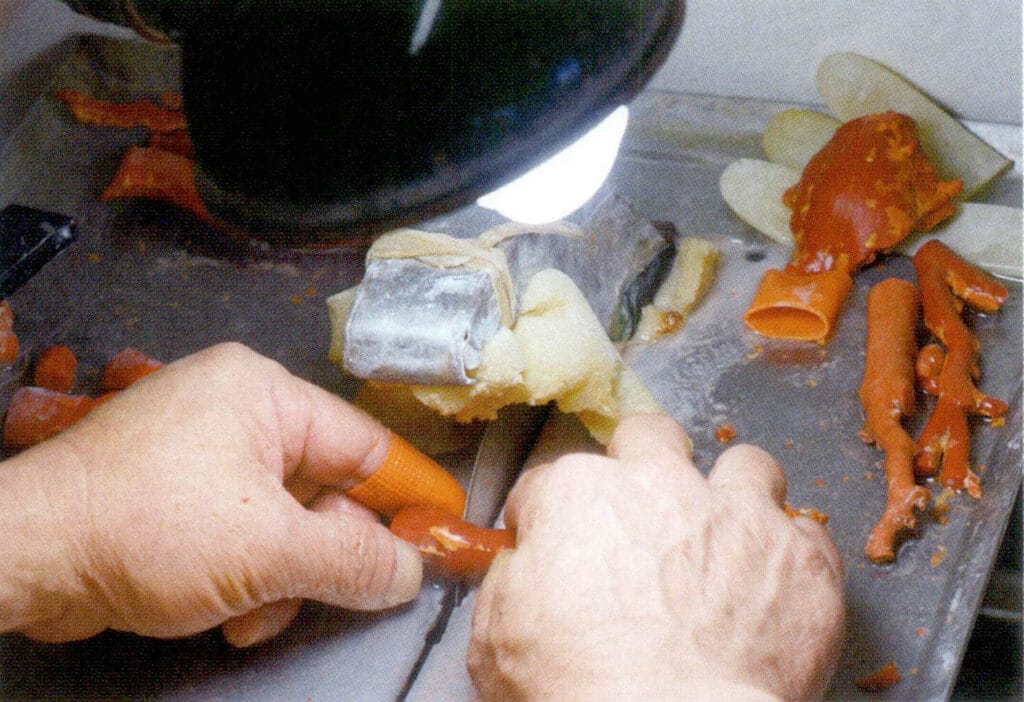 Рисунок 3-6-11 Тонкая резка коралла