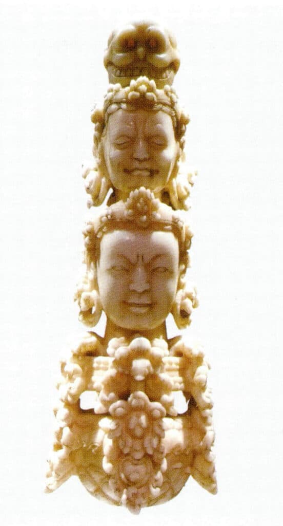 Figure 4-1-19 Ivory artifacts from the ancient court (IX)