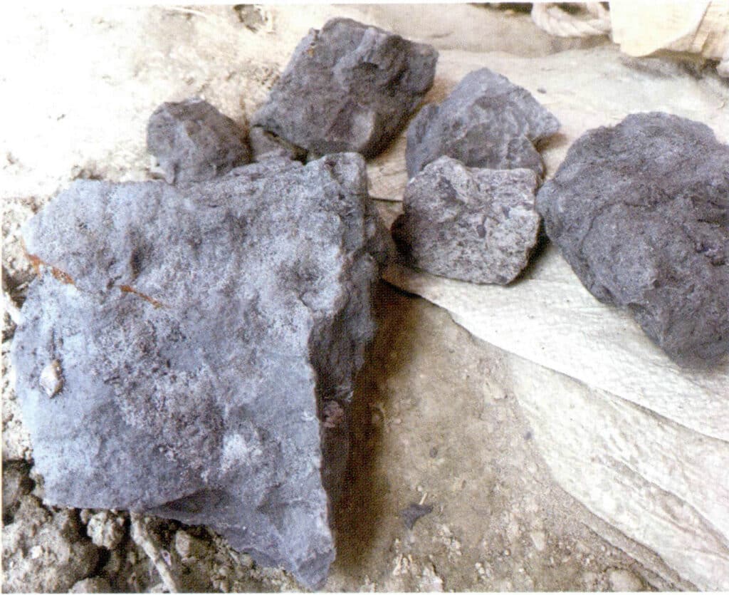 Figure 5-4-53 Feedstock mined on site(II)