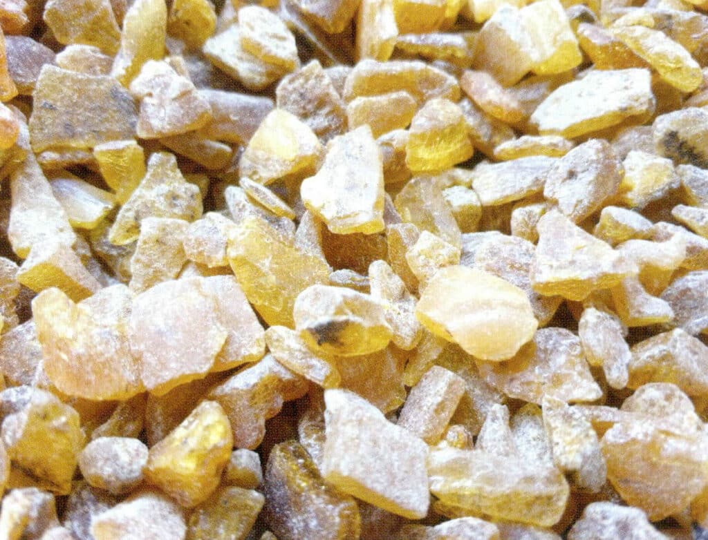 Figure 5-6-13 Copal resin (II)