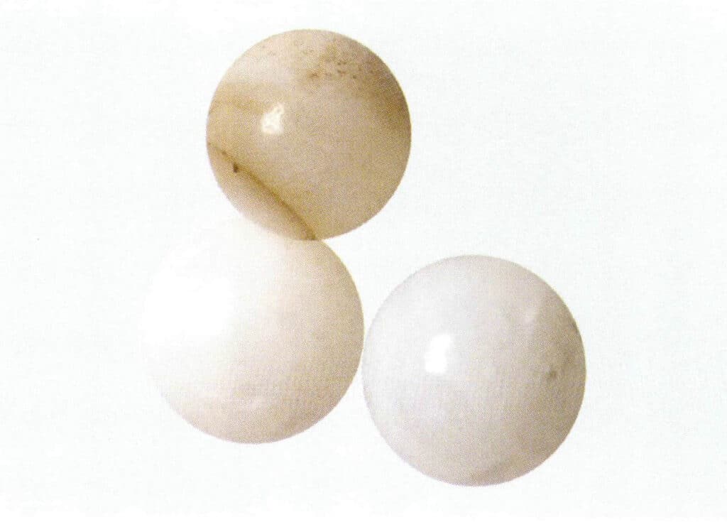 Figure 1-2-65 The round shell nucleus of a nucleated cultured pearl