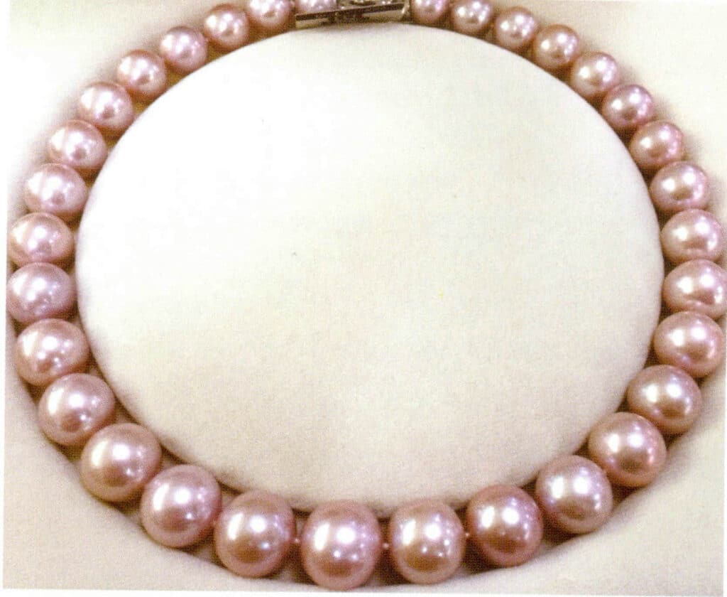 الشكل 1-3-24 "إديسون" استزراع لؤلؤ المياه العذبة المستديرة النواة "إديسون