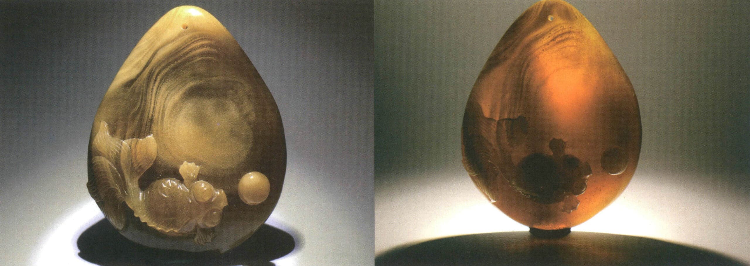 Şekil 4-2-46 Birmanya kehribarı ve akış modelleri