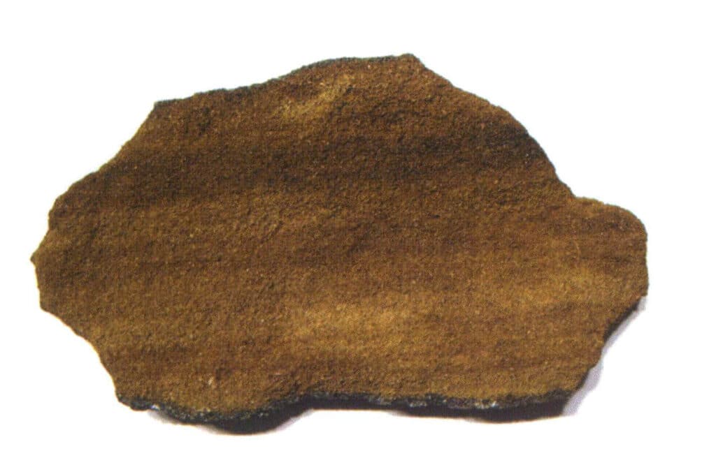 الشكل 2-3-13 الليمونيت المعدني المرجعي البني القياسي ليمونيت