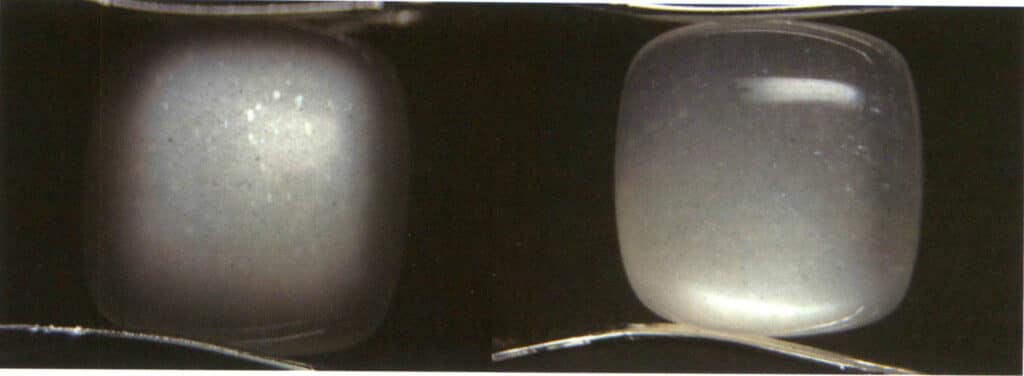 الشكل 2-3-84 تأثير ضوء القمر (حجر القمر، ضوء القمر الأبيض)