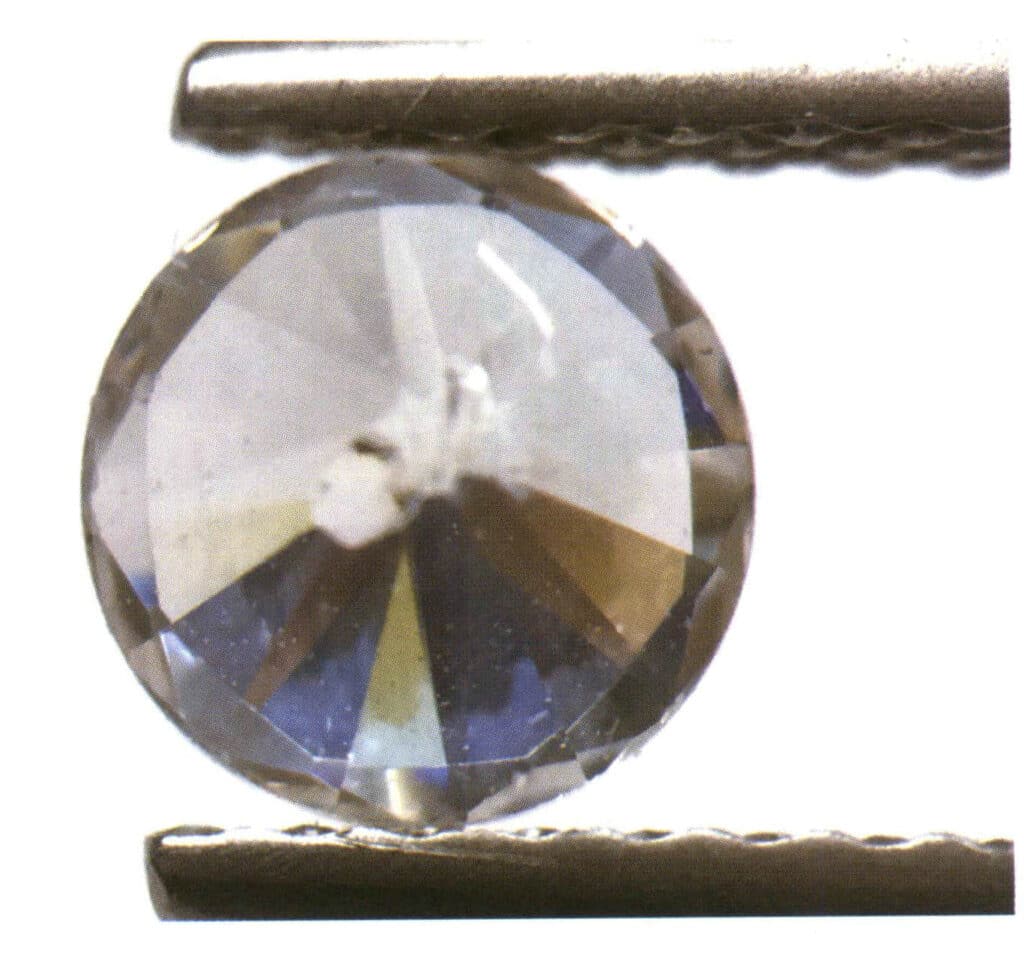 الشكل 2-3-91 تشتت كربيد السيليكون الاصطناعي (أحد محاكيات الماس الشائعة)