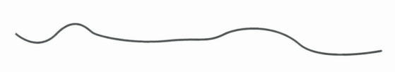 Wavy line (freehand continuous line)