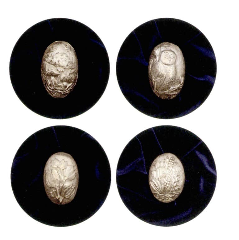 Xiebai, Summer Jungle, Pure silver 999, Engraved